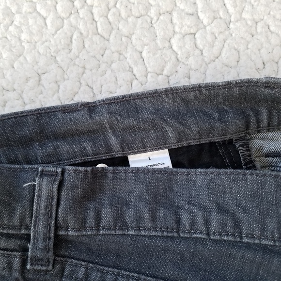 ❤ 3/$15 The Diva Old Navy Jeans size 1 Gray - Picture 5 of 7